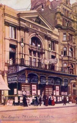 Empire Theatre in 1905 - London