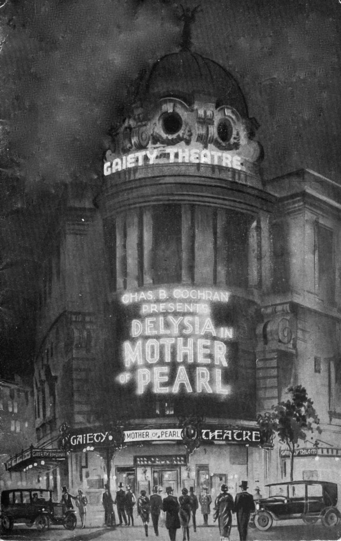 The Gaiety Theatre in 1933 - London