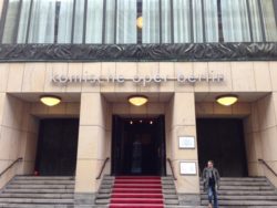 The Komische Oper on Behrenstasse, Berlin (exterior)