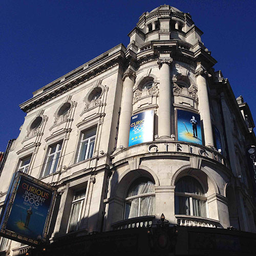 Hick’s Theatre (now the Gielgud) in 2016